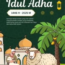 Download Poster Idul Adha 2026 PNG dan PSD Gratis untuk Kamu