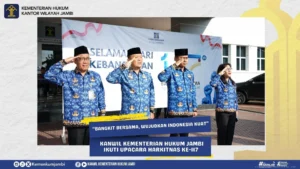 Kanwil Kemenkum Babel Rayakan Harkitnas ke-118, Komitmen untuk Kedaulatan Bangsa Diperkuat