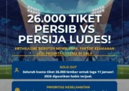 Laga Sejarah: Tiket Persib Vs Persijap Terjual Habis dengan Harga Melonjak