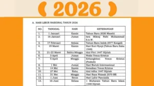 Libur Idul Adha 2026: Kesempatan Long Weekend Selama Enam Hari!