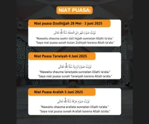 Mengenal Niat Puasa Tarwiyah dan Amalan Sunnah di Bulan Dzulhijjah