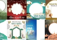 Meriahkan Idul Adha 2026 dengan Twibbon Islami yang Estetis