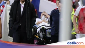 Christian Eriksen Mengalami Kondisi Stabil Setelah Kolaps di Lapangan
