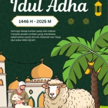 Gambar Idul Adha 2026 Desain Profesional Gratis untuk Perayaan Lebaran