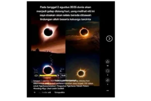 Gerhana Matahari Total Pertama dalam Dua Tahun Akan Terjadi Pada Agustus 2026