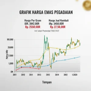 Harga Emas Pegadaian Turun, Apakah Waktu yang Tepat untuk Membeli?