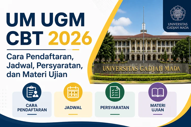 Hasil UM UGM CBT 2026 Diumumkan: 4.480 Calon Mahasiswa Baru Lolos!