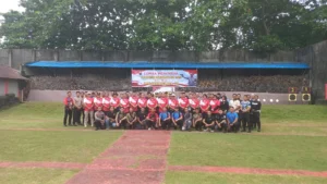 HUT Bhayangkara ke-80: Polres Kediri Gelar Lomba Satkamling dan Menembak
