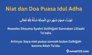 Mengenal Niat Puasa Idul Adha dan Doa Setelah Sholat Dhuha