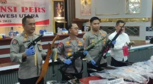 Wartawan Gadungan Tersangka, Polisi Sita Senjata Airsoft