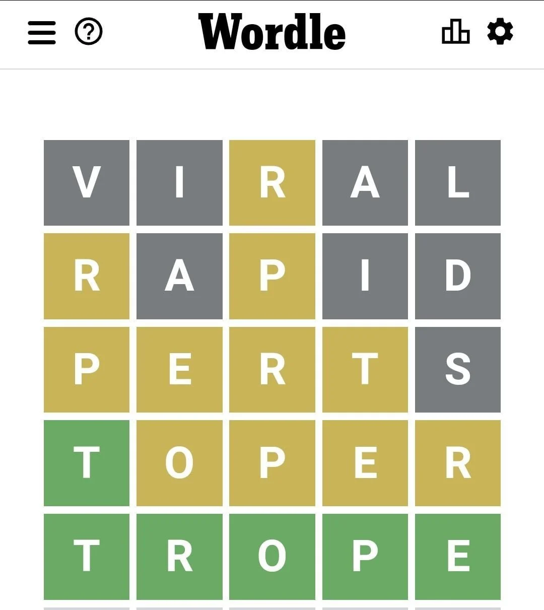 Wordle Hari Ini: 5 Kata Sandi dengan V dan T sebagai Huruf Kedua dan Keempat