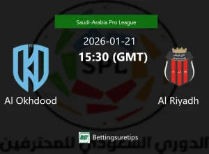 Al Riyadh vs Al-Okhdood Club: Pertempuran Sengit di Liga Profesional Saudi