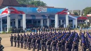 Demo di Jakarta, Mahasiswa UI Bawa Simbol Berkabung di HUT Bhayangkara ke-80 Polri