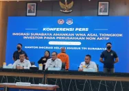 Imigrasi Surabaya Tangkap 15 WNA Tiongkok dan Vietnam, Kasusnya Mengejutkan