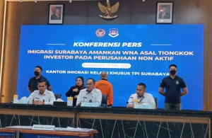 Imigrasi Surabaya Tangkap 15 WNA Tiongkok dan Vietnam, Kasusnya Mengejutkan