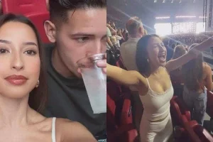 Jennifer Coppen dan Justin Hubner Menikmati Konser Bruno Mars di Amsterdam