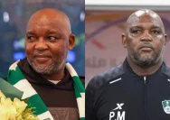 Pitso Mosimane Diburu di Mesir, Ceramica Cleopatra Incar Pelatih Bafana Bafana