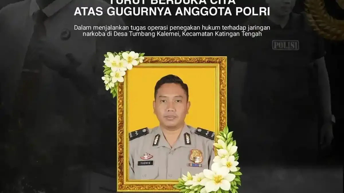 Profil Aipda Yudhi Perdana: Gugur saat Gerebek Bandar Sabu di Hari Bhayangkara