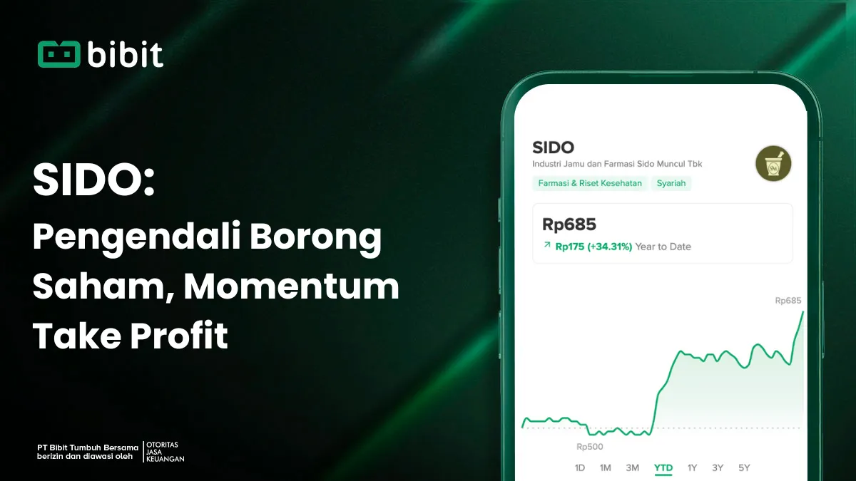Harga Anjlok 30%, Presdir Sido Muncul Borong Sejuta Saham SIDO