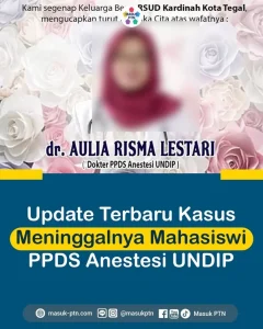 IDI Sulawesi Utara Minta Meninggalnya Dokter PPDS Anestesi RSUP Kandou Diinvestigasi Tim Independen