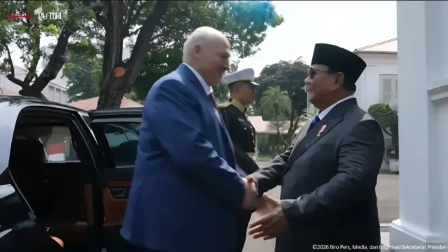Prabowo Sambut Presiden Belarus di Istana Merdeka, Bahas Kerja Sama Strategis Bidang Pertanian