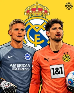 Real Madrid Bidik Bart Verbruggen sebagai Penerus Thibaut Courtois