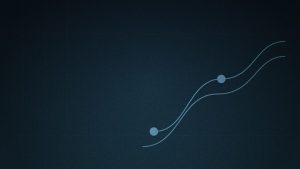 Ilustrasi garis mengalir sebagai gambaran aliran air