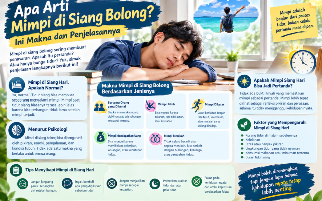 Apa Arti Mimpi di Siang Bolong