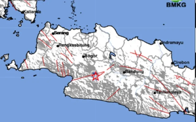 Gempa M 4,3 Guncang Cianjur Sore Ini, Getaran Terasa hingga Bandung dan Jakarta