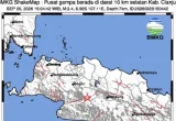 Gempa M 5,3 Guncang Selat Sunda Dini Hari, Getaran Terasa hingga Tangsel dan Sumatera